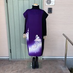 TW137 着物リメイク　チュニックワンピ