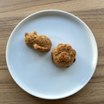 オートミール猫ちゃん肉球ソフトクッキー(各1個ずつの合計2個) シナモン&カルダモンの香り　