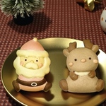 【新作】サンタさんとトナカイさんのクリームパン 6個セット★冷凍発送★