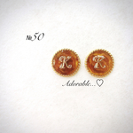 秋冬新作♡べっ甲♡イニシャル数学♡プレゼント可♡
