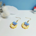 リボンリースクッキー   ピアス イヤリング フェイクスイーツ ゆめかわ クリスマス ホワイトデー