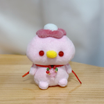 No.66 輝くおかっぱちゃん（蓄光•天然石）