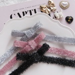 《girls party・parts SET》10mm幅シャイニーラメ・ポリエステルリボンテープ/3color×1m
