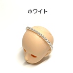 1/6ドール・パールカチューシャ/ホワイト