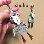 ハシビロコウのキーホルダー