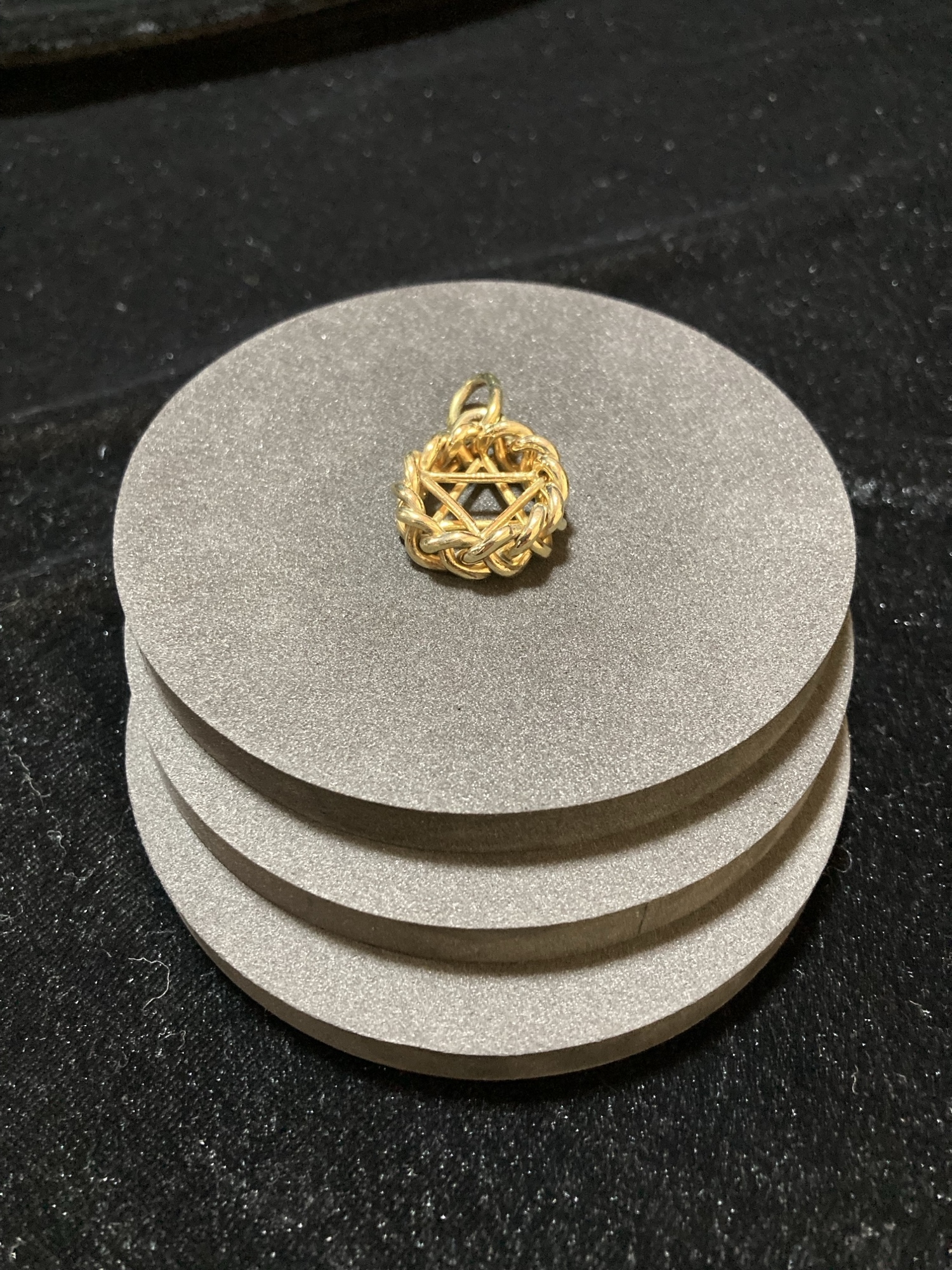六芒星Pendant 真鍮