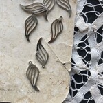 【2個】21×9m/シルバー/ブラッシュチャーム