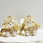 あんてぃ〜くまりん🧸ﾐﾆﾐﾆくまｶｯﾌﾟ付き🧸ｷｰﾎﾙﾀﾞｰ
