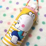 訳あり＊昭和レトロ*くまちゃんのペットボトルケース 500ml