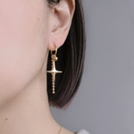 Twinkle Star 4way⭐️ピアス / イヤリング サージカルステンレス チタンピアス 樹脂ピアス 金属アレルギー対応 クリスマス2025 ギフト ゴールド シルバー 