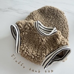 犬服 モコモコ タンクトップ フレブル・ダックス対応