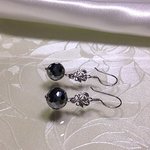 シルバー925　高純度テラヘルツピアス