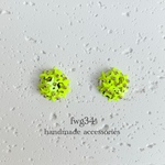 【star】yellow  イヤリング/ピアス