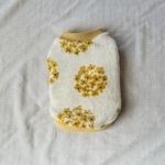 【秋冬】ふわふわフランミンの小花柄タンクトップ/アイボリー