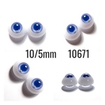 10671 ✤ 10/5mm ドール用アイチップ 3DTYPE
