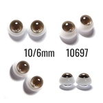 10697 ✤ 10/6mm ドール用アイチップ 3DTYPE