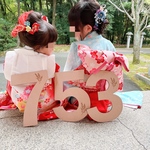3点セット　七五三の撮影アイテム　ビックナンバーバナー　753