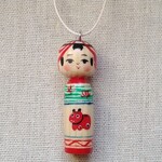 こけしペンダント・赤べこさん