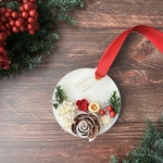 クリスマス アロマワックスサシェ ︎✿ 選べる香り ✿ クリスマス限定ラッピング プチギフト アロマキャンドル サシェ 
