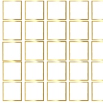 何かと使う【金枠】＊トレーシングペーパー 