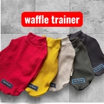 秋冬犬服☆ふんわりワッフルtrainer