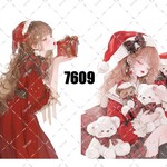 original sticker « no.7609 »     //     人物ステッカー オリジナルステッカー オリジナル人物ステッカー ステッカー cotton melody ミニステッカー