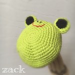 カエルちゃんヘッドカバー♪