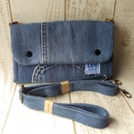 ♡new♡デニムリメイク①少し大きめなショルダー財布♡