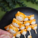 みたらしばだんご(ブローチ)