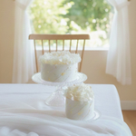 【 1台で3パターン 】上下切り離して使用可能 3way white cake イミテーションケーキ クレイケーキ