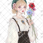 ℳ. xoxoshop オリジナル人物ステッカー