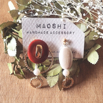 🍁大好評再販🍁レディレッドのピアス・イヤリング