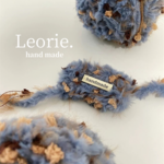 毛糸｜ Soft Furry Yarn – Fog Blue Mix（フォグブルー）｜ソフトファーヤーン 100g
