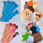 手袋シアター★かぶ芋★ゴリラ★家族★ねずみ★お買得4点セット