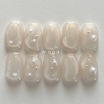 bride tulle 〜ぷっくりうるうるネイル〜