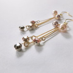 ゆらゆら珈琲ビジューピアス