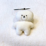 みにぬいキーホルダー ビションフリーゼ