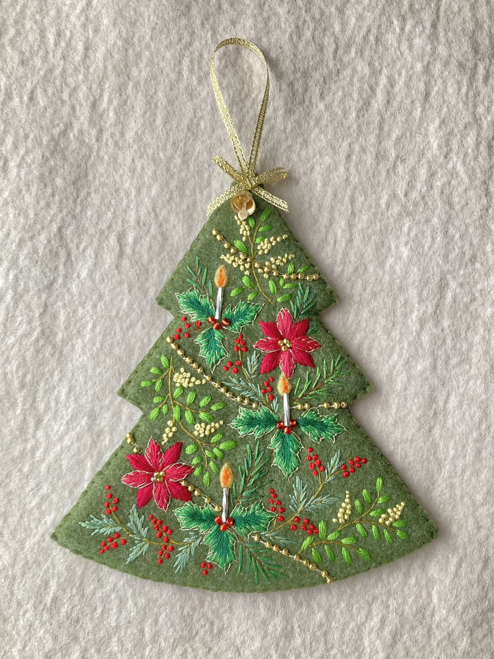 羊毛とフェルトのクリスマスオーナメント59 - VINTAGE-HEAVEN'S