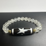 【専用ページ】日月星天珠と8.5mm＊ヒマラヤンベリルのブレスレット❣️❣️