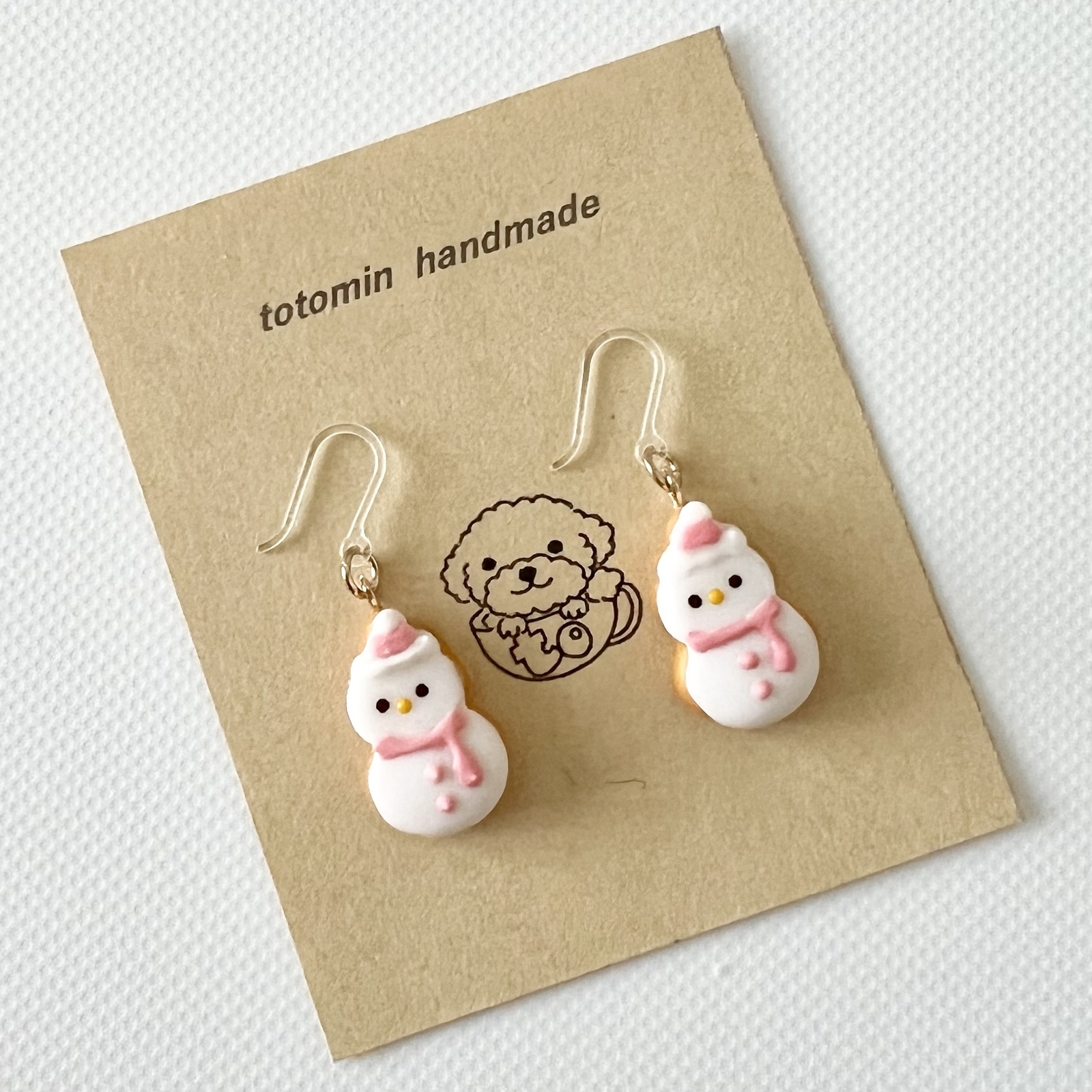 パイナップルクッキーピアス - totomin handmade | minne byGMOペパボ