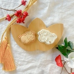 【サイズ選択】〈右向き〉馬 クッキー型/お正月/和風/2026年/午年/干支/令和8年/ウマ/うま/クッキー缶