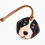 500円玉が２枚くらい入る緊急お財布チャーム　犬（バーニーズマウンテンドッグ）