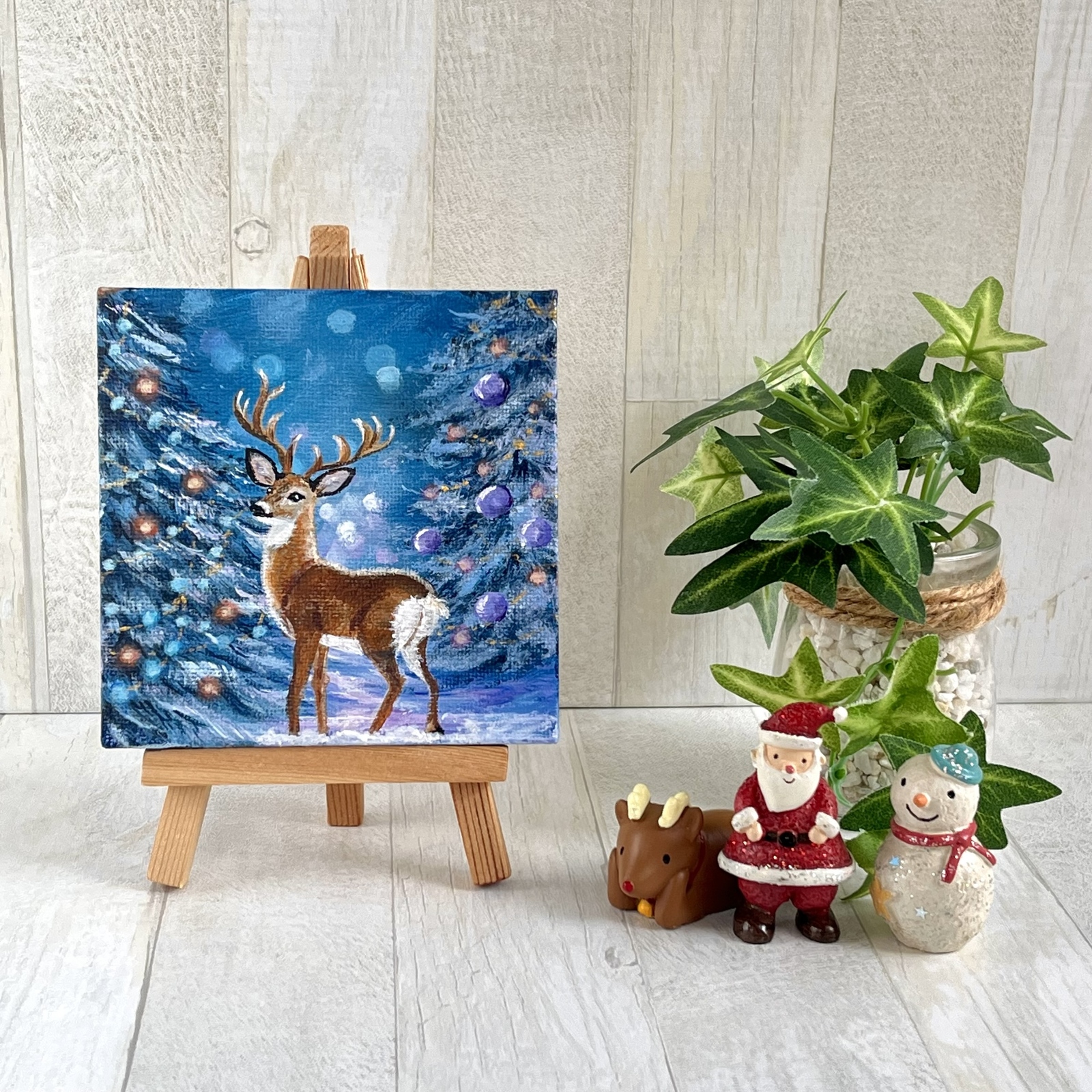 プチキャンバス絵画シリーズ♡アクリル画《原画》 ✴︎ 光の中の