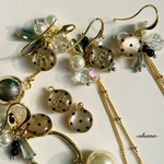 【10点】ꫛꫀꪝ✧‧˚＼選べるデザイン／ドット.⋆𝜗𝜚にとろけるアクセサリー✨ピアス/イヤリング