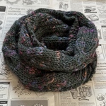 アラン模様のスヌード🎶