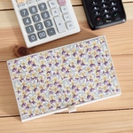 マルシェ金庫（レギュラーサイズ）⌇ハンドメイドマルシェ ブース出店にぴったりの釣銭入れ ⋮ リバティ生地アラリアパンジー紫系 ⋮ カルトナージュ製法