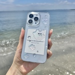 R136 オーロラお目目                           iPhoneケース　Androidケース　スマホケース　　クリアケース　ハンドメイドケース　手作りケース　iPhone17