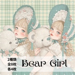 (NO.556)人物ステッカー 女の子ステッカー 人物シール　女の子シール オリジナルステッカー　コラージュ素材　手帳素材
