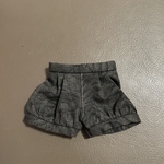 Tinyfox1/6 ツータックショートパンツ・黒