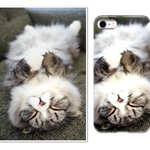 〈送料無料〉オーダーメイド♪世界で一つ うちの子(愛猫)スマホケース iPhone7他･アンドロイド各機種対応